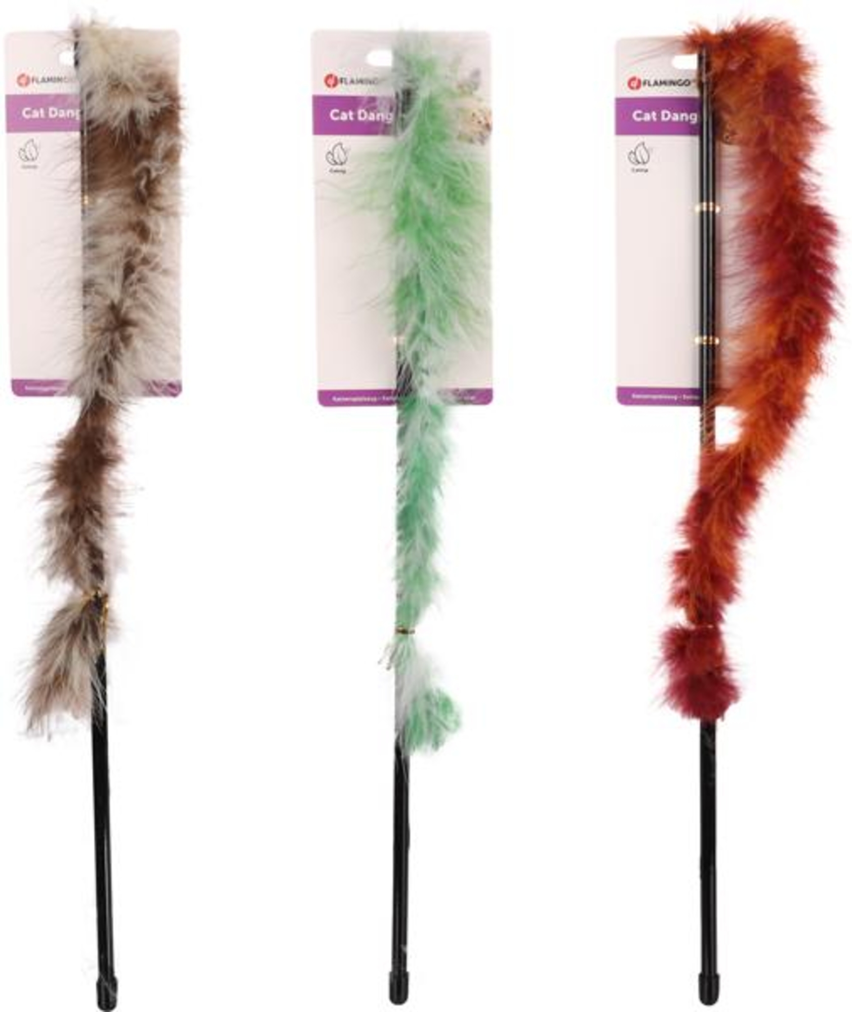 Flamingo Toy Boaz Dangler Boa Multiple colours