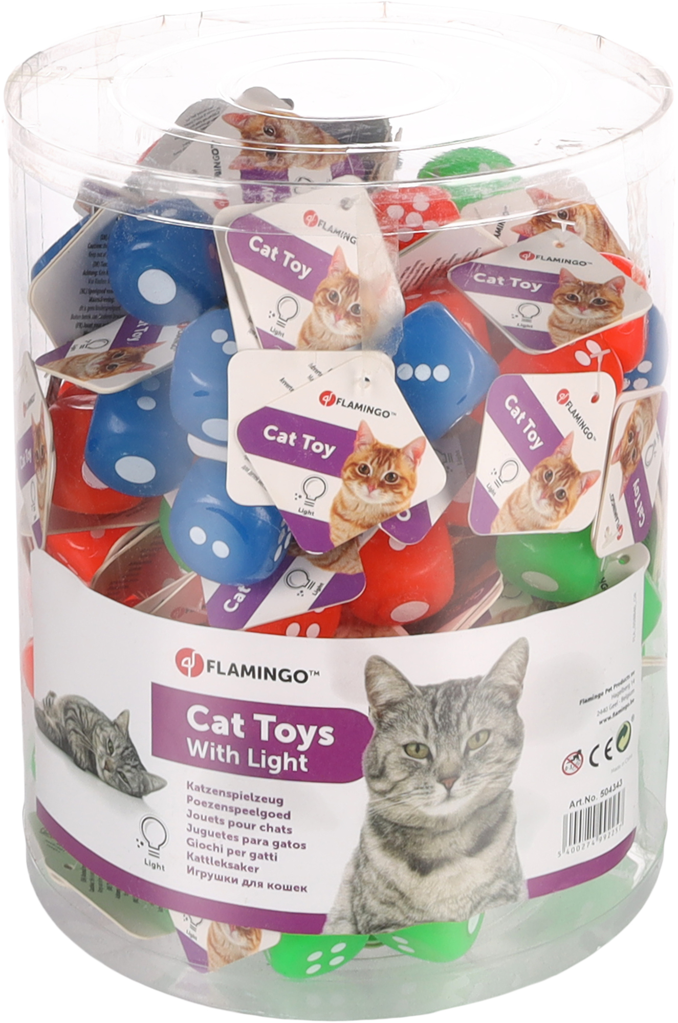 Flamingo Electronic toy Prolo Dice Multiple colours