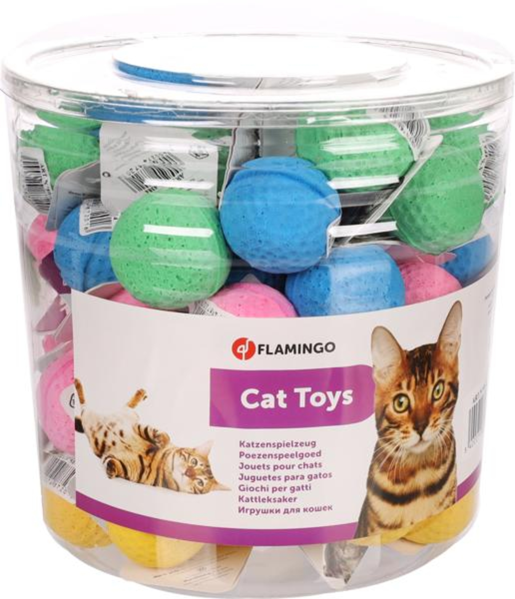 Flamingo Toy Spungy Ball Multiple colours