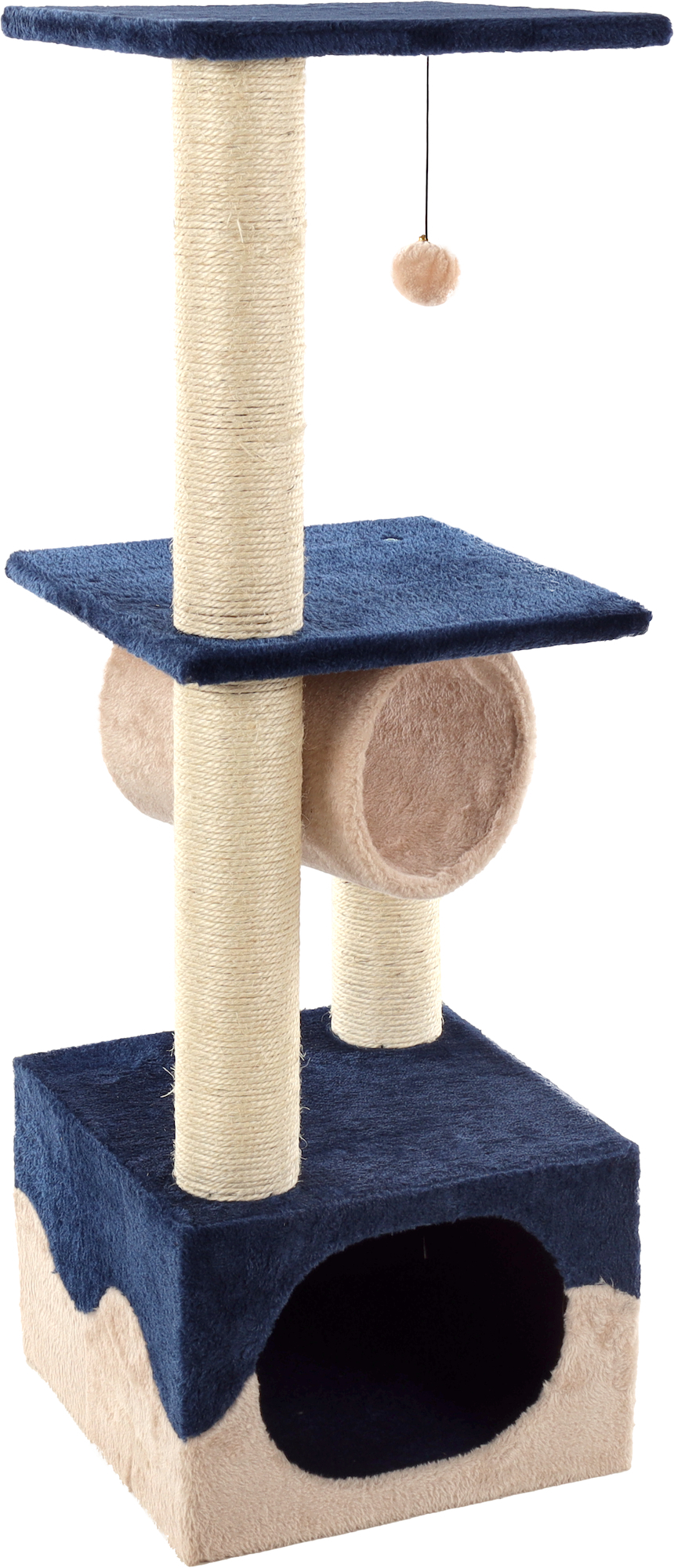 Flamingo Scratching tree  Kangri 5 Blue & Beige