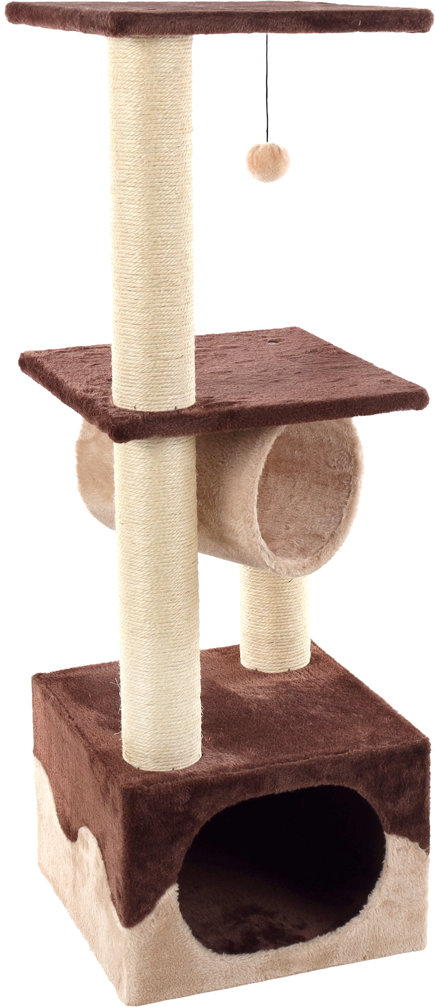 Flamingo Scratching tree  Kangri 5 Brown & Beige