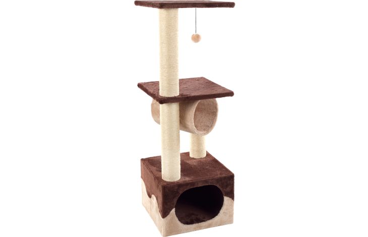 Flamingo Scratching tree  Kangri 5 Brown & Beige