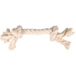 Giocattolo Jack Cordone con 2 nodi Bianco