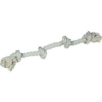 Flamingo Speelgoed Jack Touw met 4 knopen Wit