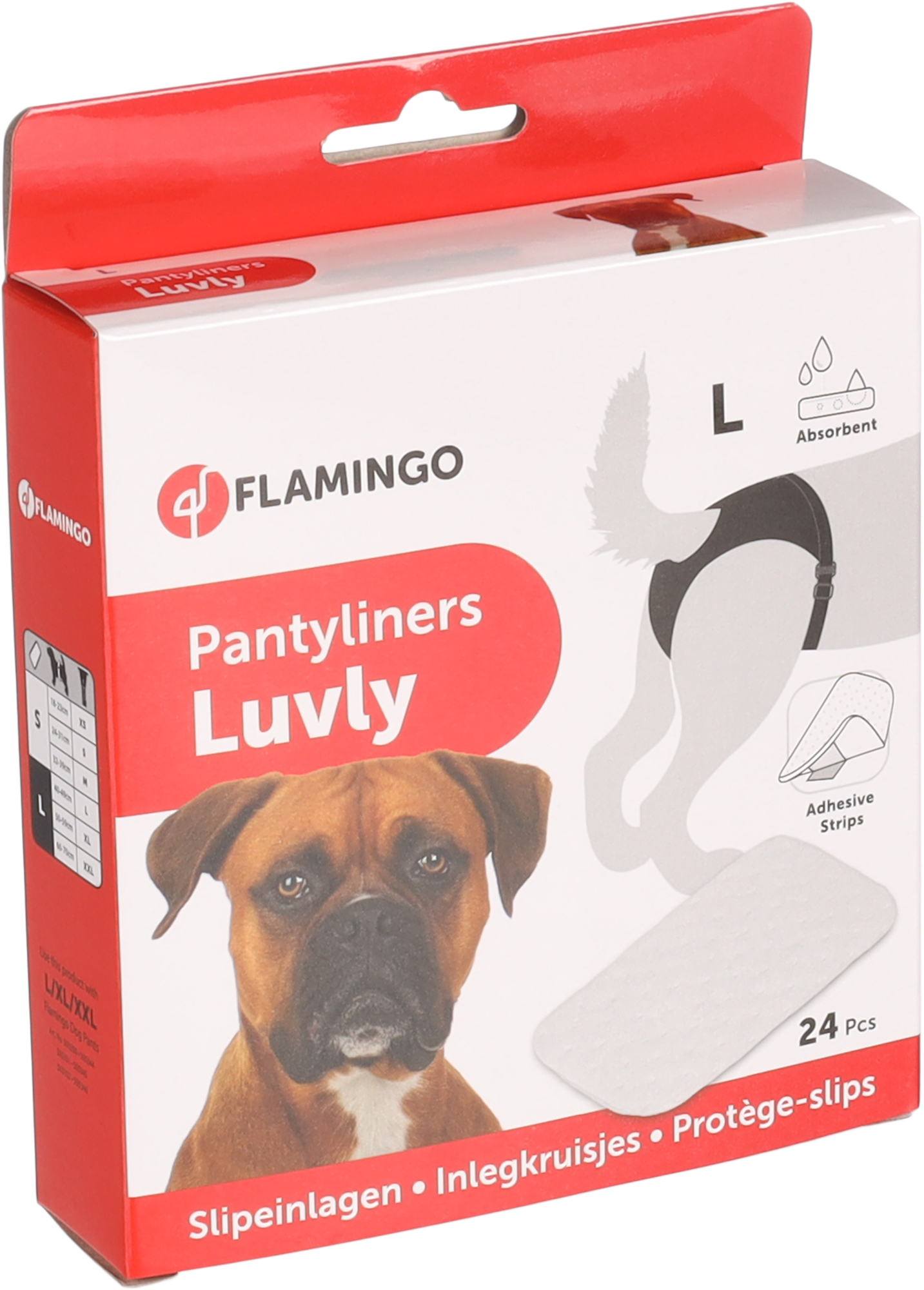 Flamingo Panty liner Female Luvly White