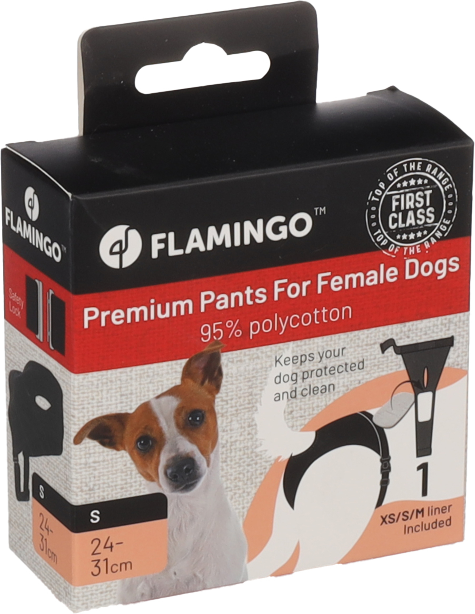 Flamingo Pants Female Luvly Black