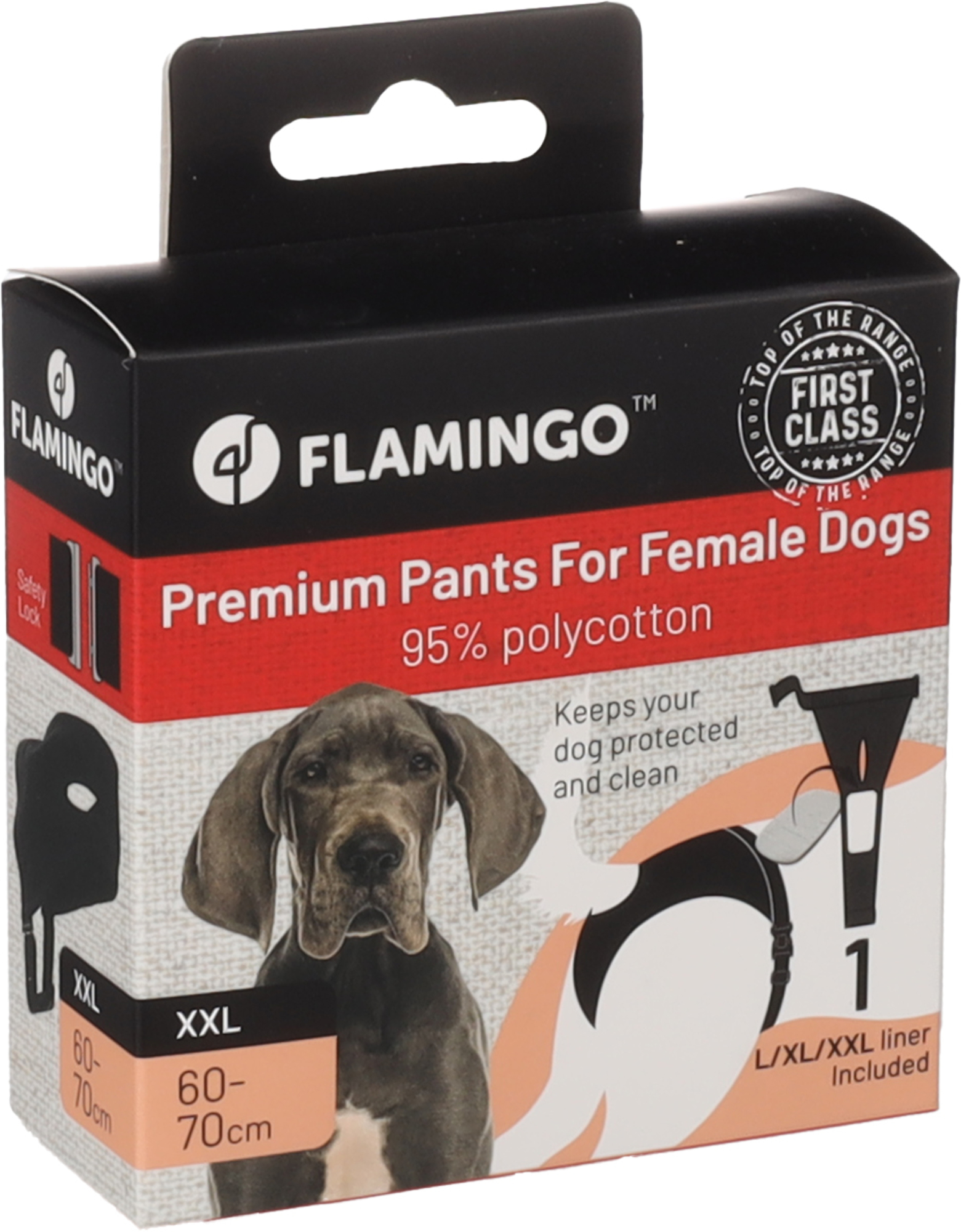 Flamingo Pants Female Luvly Black