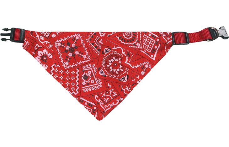Flamingo Halsband met bandana Pinto Rood