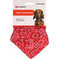 Flamingo Halsband met bandana Pinto Rood