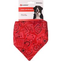 Flamingo Halsband met bandana Pinto Rood