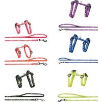 Flamingo Harness with leash Party Multiple colours