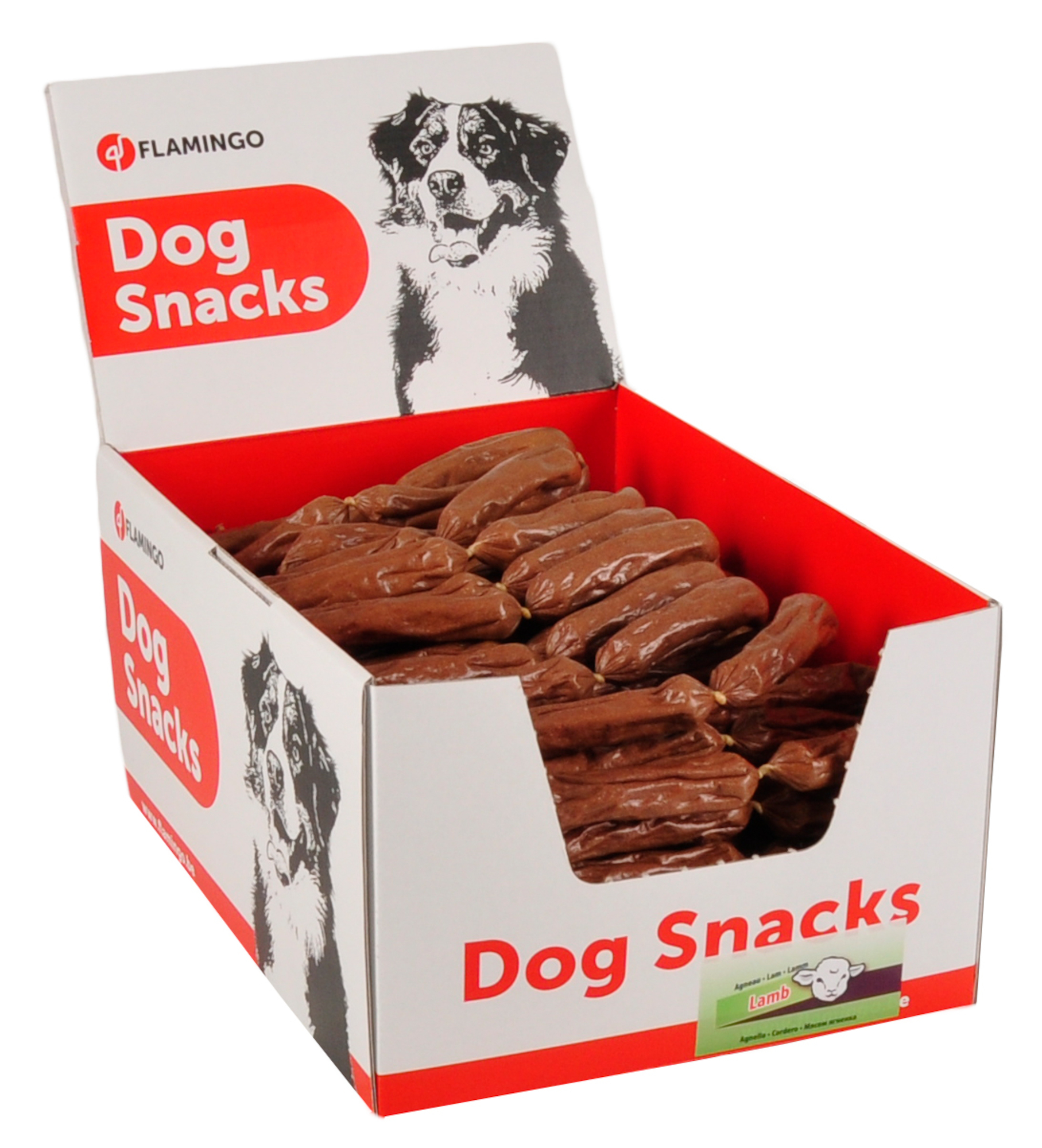 Flamingo Snack Kettingworst Lam Bruin