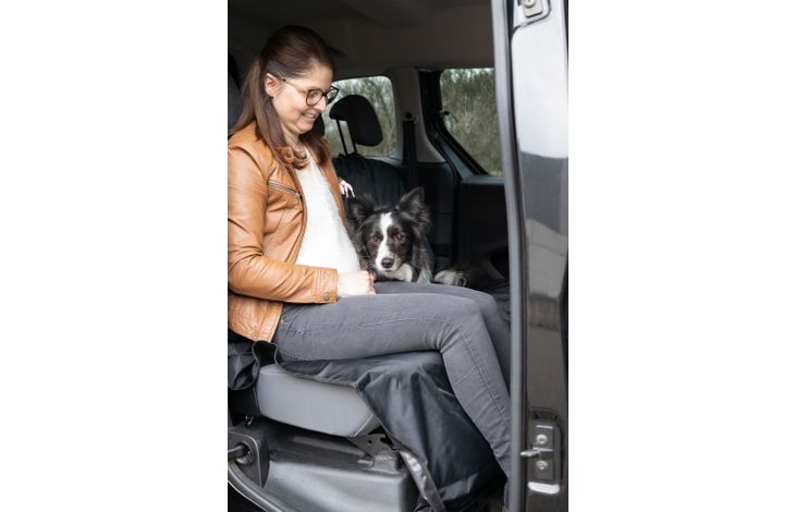 Flamingo Car seat cover Coda Back seat Black