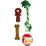Christmas Toy Fitz Bone & Dummy & Santa Claus & Cord Mix