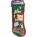 Kerst Speelgoed Fitz Been Fopspeen Kerstman Touw Bruin Groen Rood Wit 