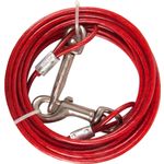 Tie out cable Red