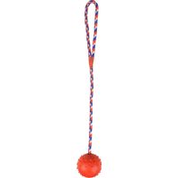 Flamingo Toy Rula Tug rope with ball Multiple colours