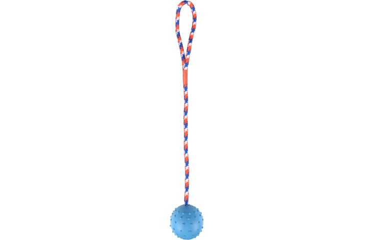 Flamingo Toy Rula Tug rope with ball Multiple colours