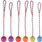Toy Rula Tug rope with ball Multiple colours
