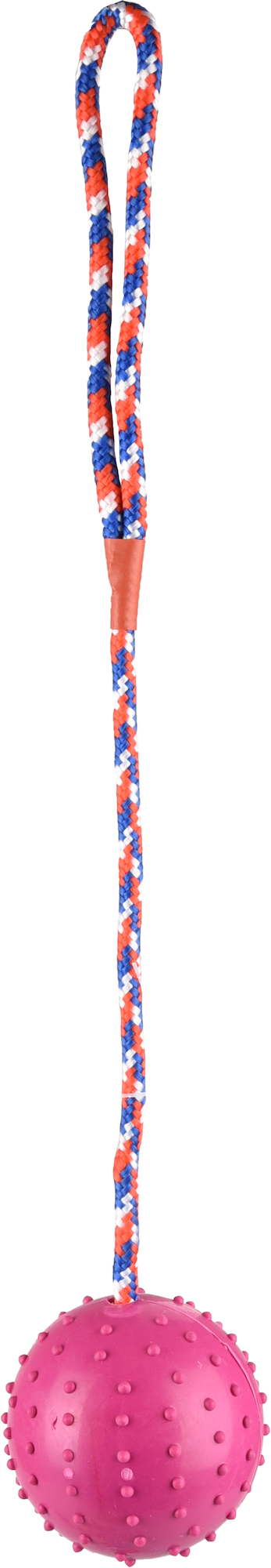 Flamingo Toy Rula Tug rope with ball Multiple colours