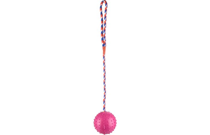 Flamingo Toy Rula Tug rope with ball Multiple colours