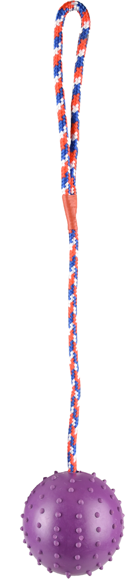 Flamingo Toy Rula Tug rope with ball Multiple colours