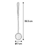 Flamingo Toy Rula Tug rope with ball Multiple colours