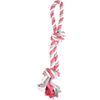 Toy Jim Tug rope with 2 knots Fuchsia