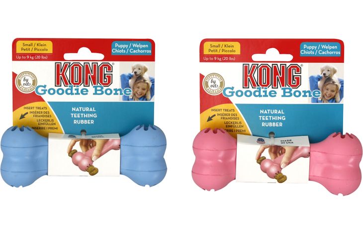 KONG C HUESO CAUCHO PUPPY S KONG  x 1 