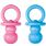 Kong® Toy Binkie Dummy Multiple colours