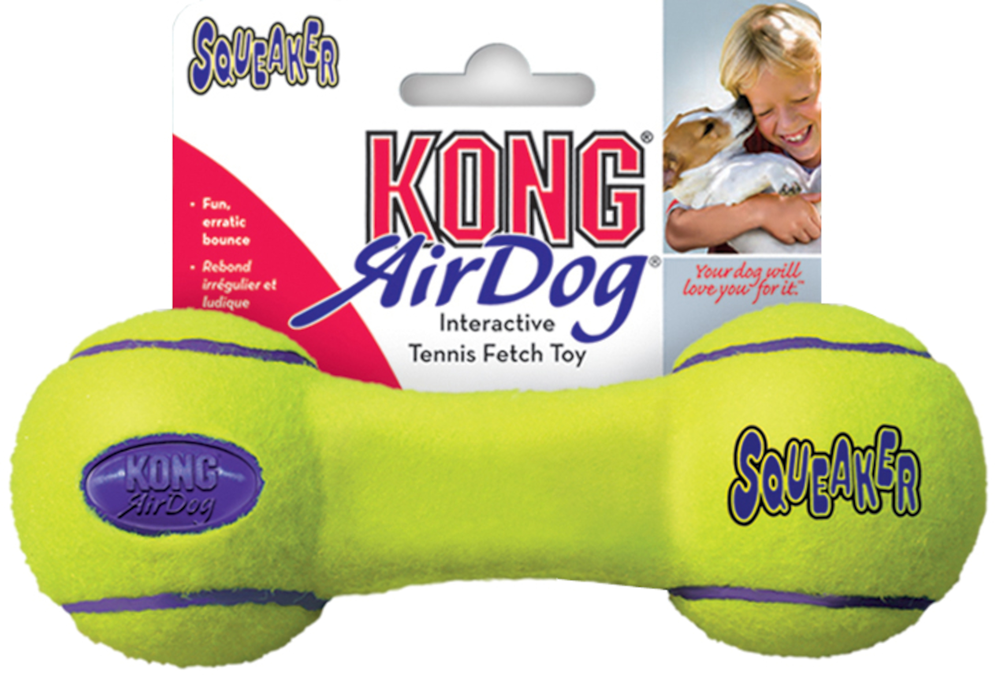 Kong® Kong® Giocattolo Air Dog Bilanciere Giallo