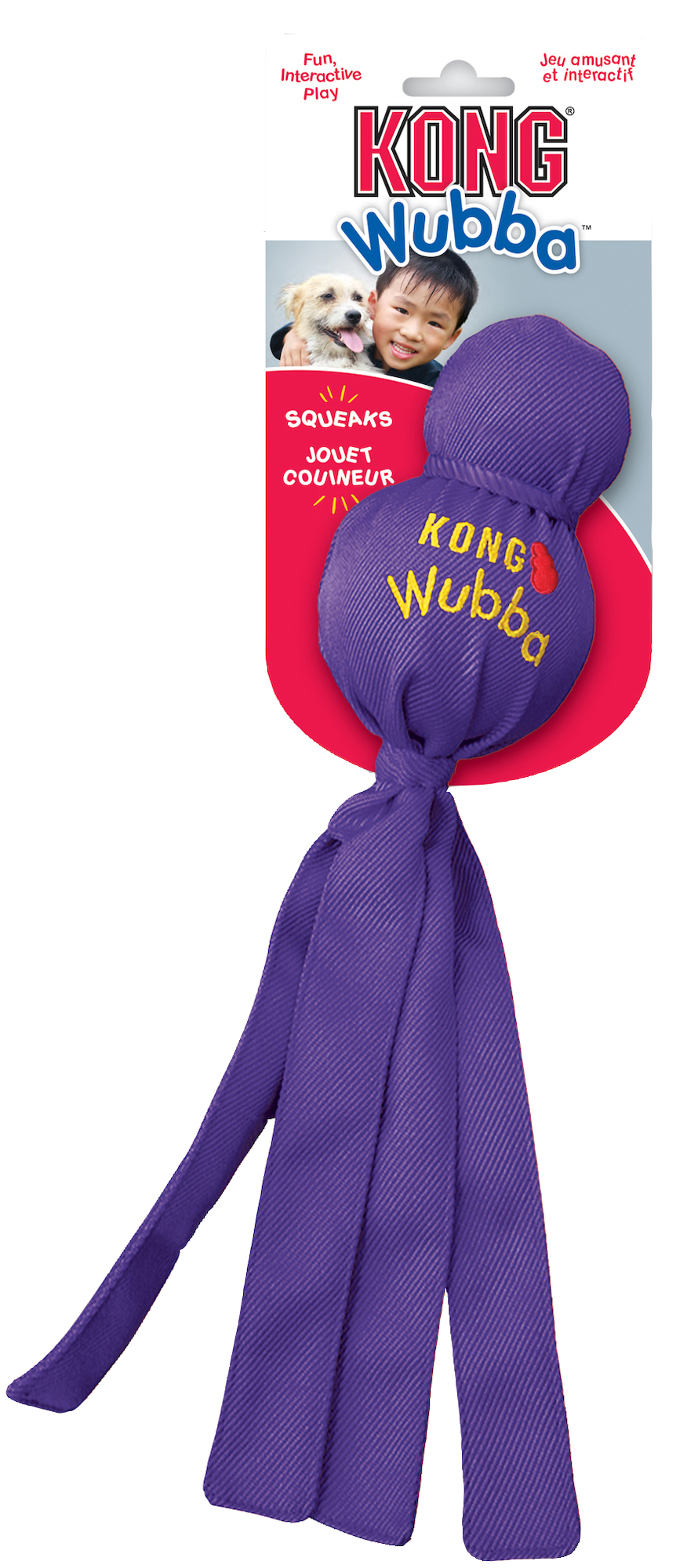 Kong® Kong® Giocattolo Wubba  Colori multipli