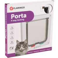 Flamingo Gattaiola 4 impostazioni Tami Bianco