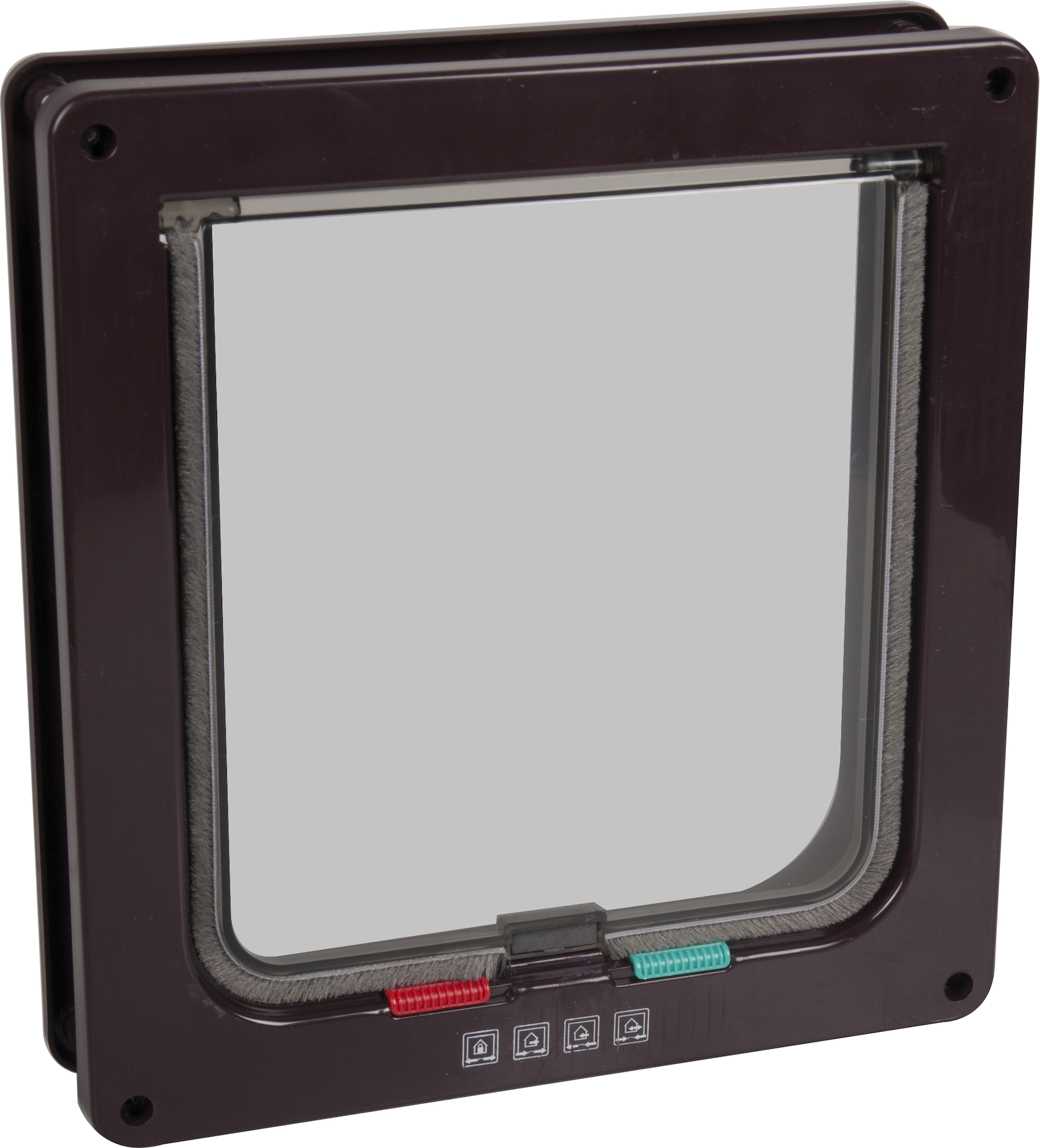 Flamingo Gattaiola 4 impostazioni Porta Marrone