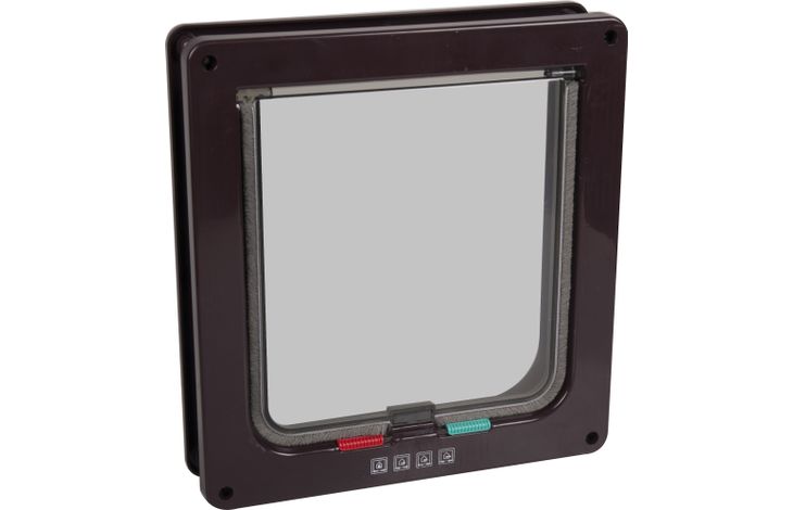 Flamingo Gattaiola 4 impostazioni Porta Marrone