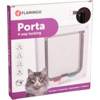 Flamingo Gattaiola 4 impostazioni Porta Marrone