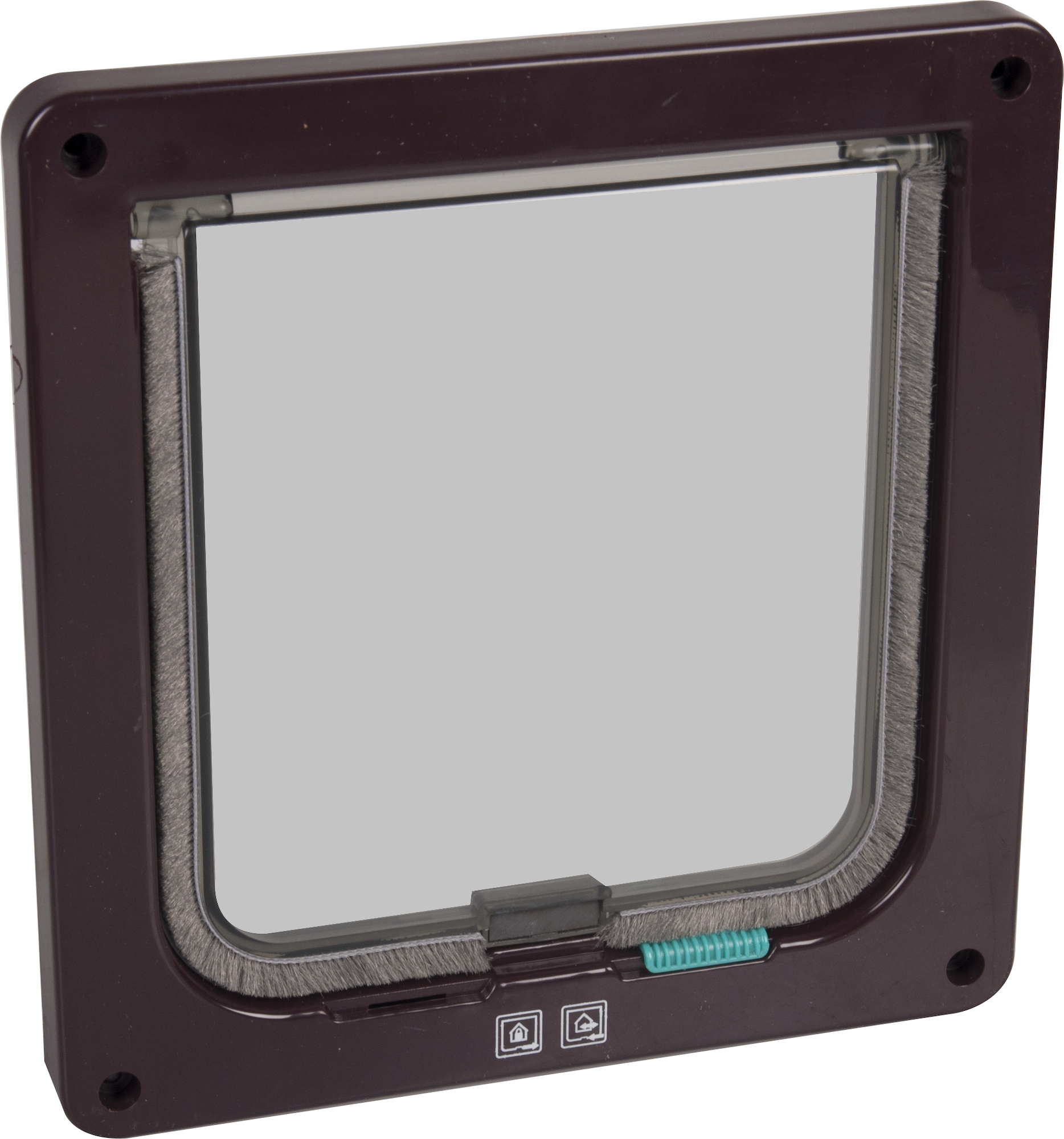 Flamingo Gattaiola 2 impostazioni Porta Marrone