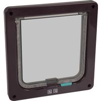 Flamingo Gattaiola 2 impostazioni Porta Marrone