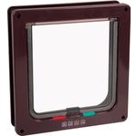 Cat door 4 settings Vego Brown