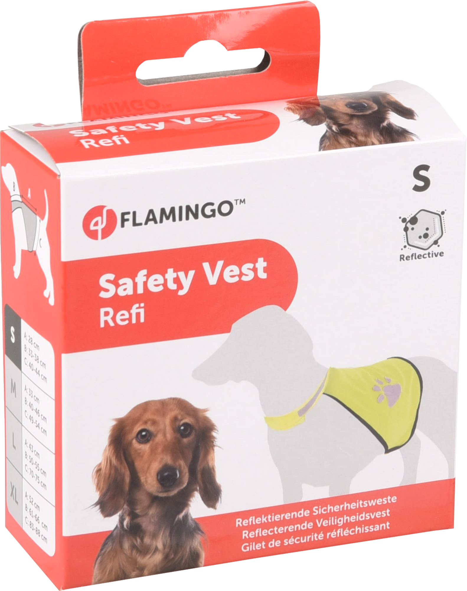Flamingo Safety vest Refi Fluo yellow