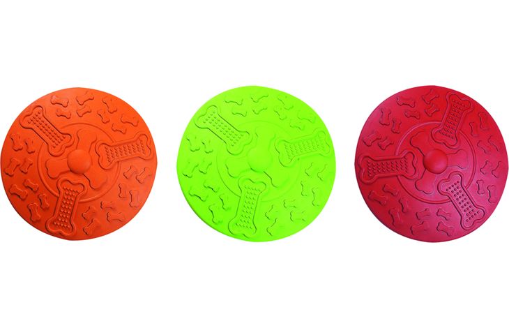 Flamingo Giocattolo Cruddo Frisbee Colori multipli