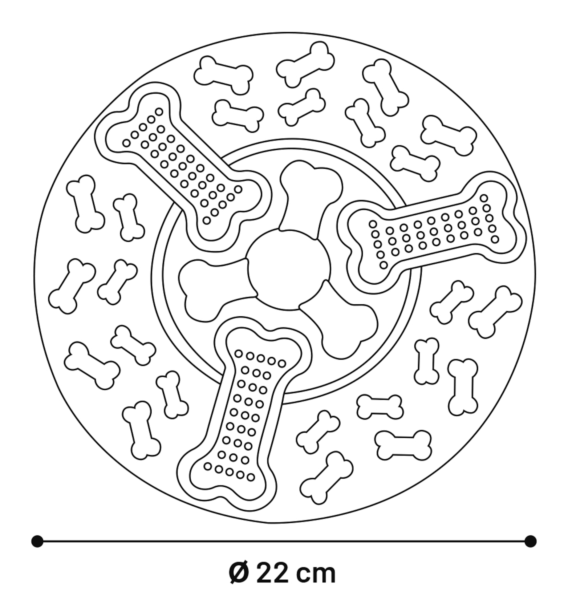 Flamingo Toy Cruddo Frisbee Multiple colours