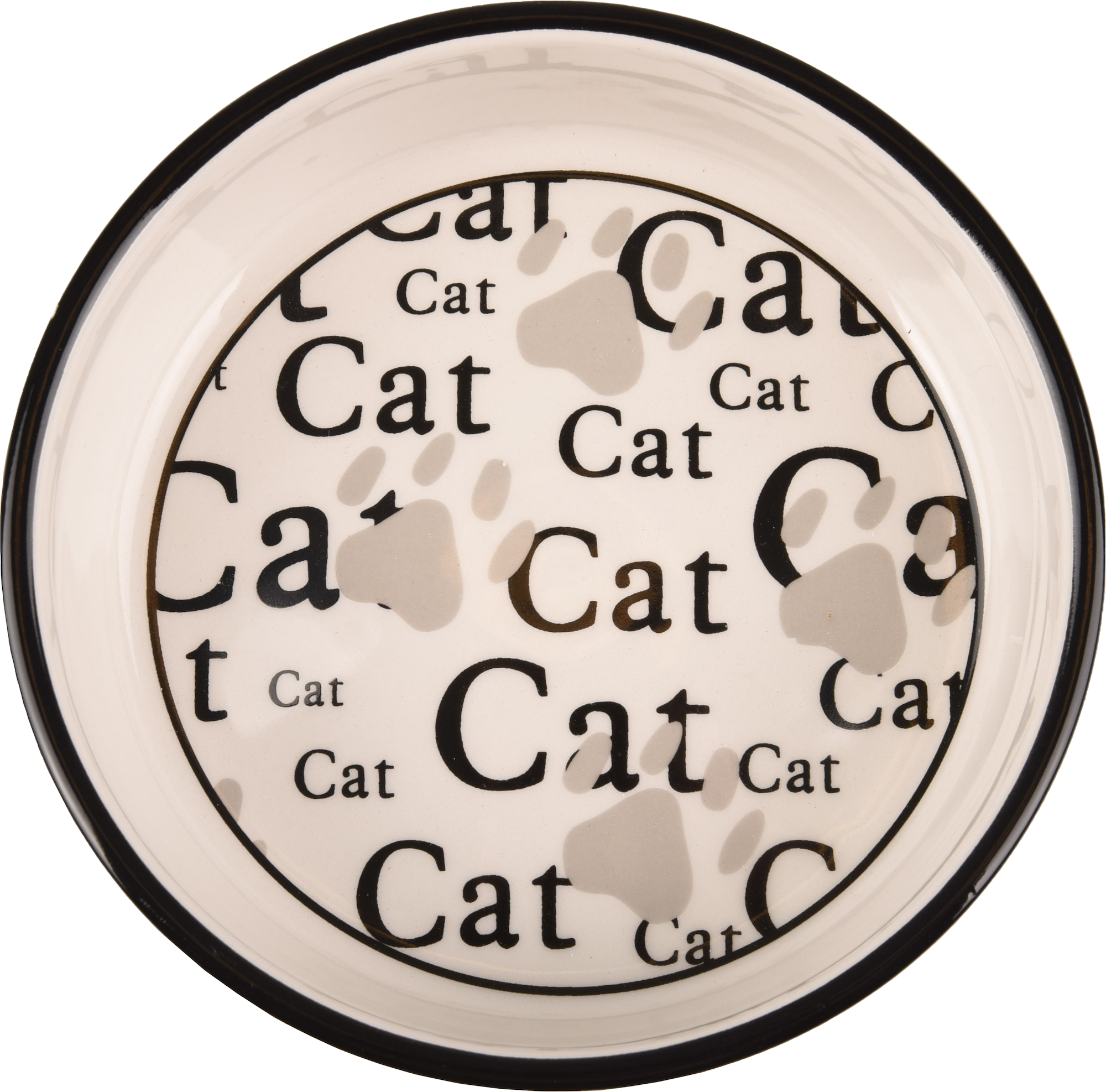 Flamingo Eet- en drinkpot Cathy Rond Wit