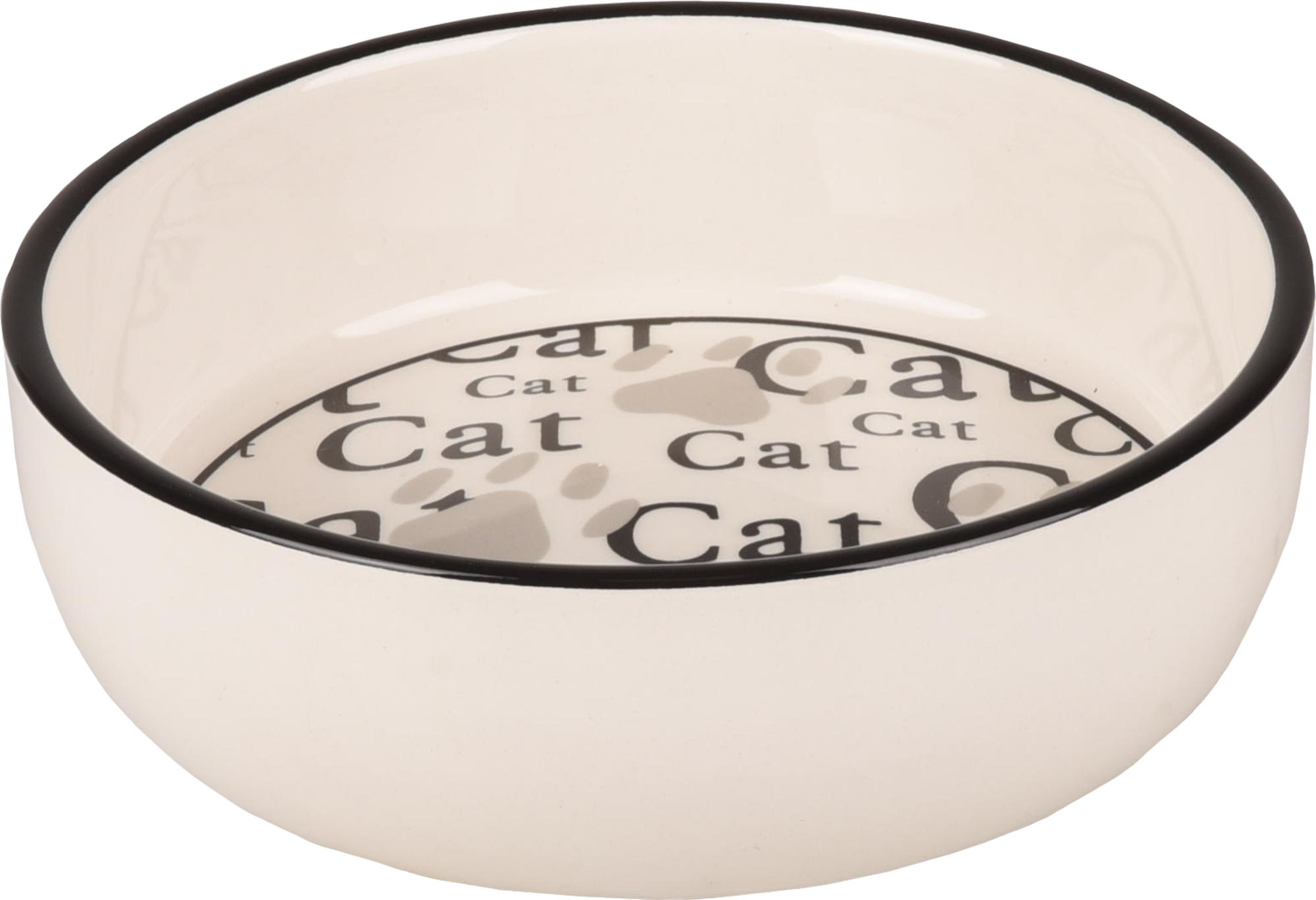 Flamingo Eet- en drinkpot Cathy Rond Wit