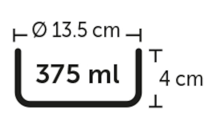 Flamingo Eet- en drinkpot Cathy Rond Wit