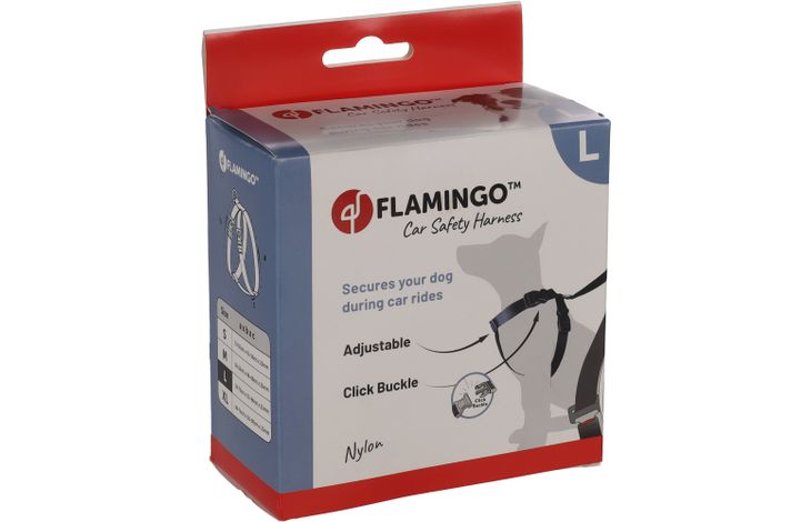 Flamingo Autoveiligheidsharnas Baro Zwart