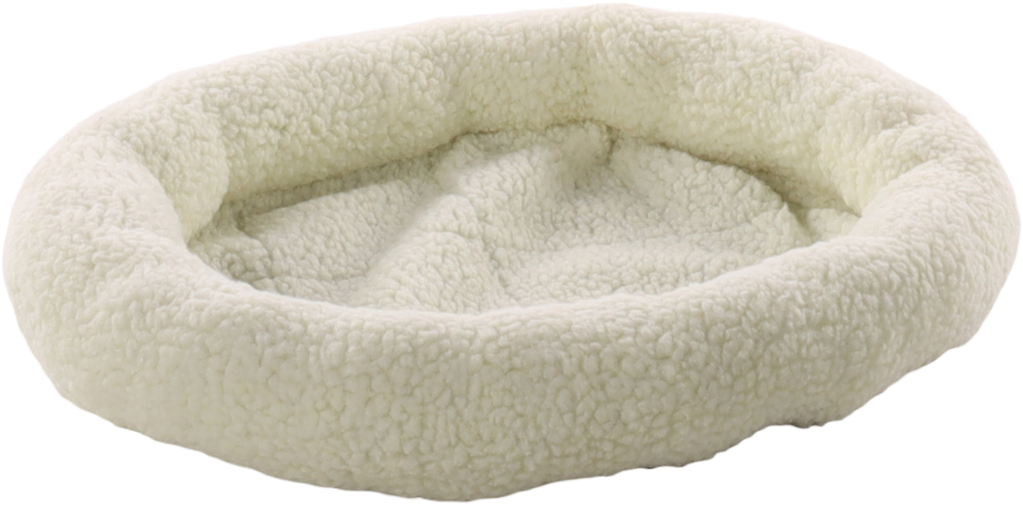 Flamingo Korb Oval Creme & Schwarz