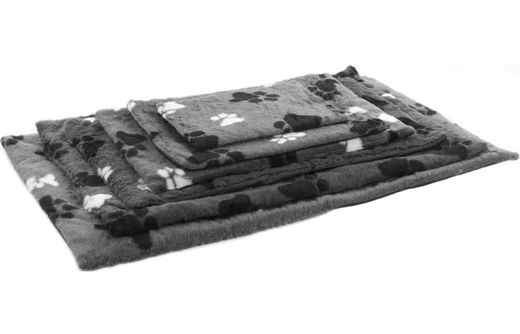 Flamingo Cushion Teddy Rectangle Grey