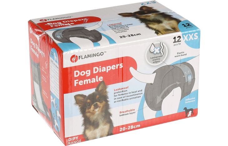 Flamingo Luier Vrouwelijk Dipy Zwart