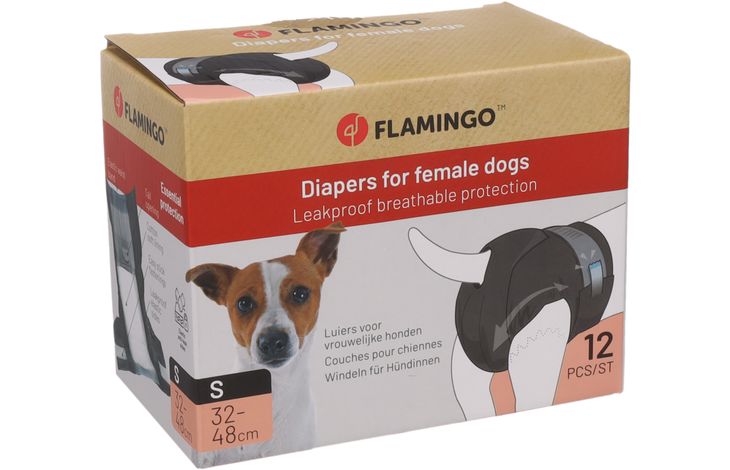 Flamingo Luier Vrouwelijk Dipy Zwart